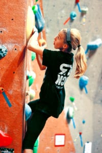 First time rock climbing at Vertical Rock