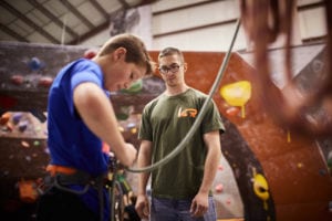 Indoor Rock Climbing in Manassas VA at Vertical Rock Climbing